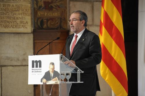 Joan Reñé Acte Mancomunitat Parlament