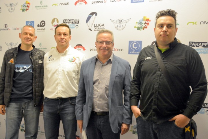 Presentació de la la Lliga Catalana de Parapent
