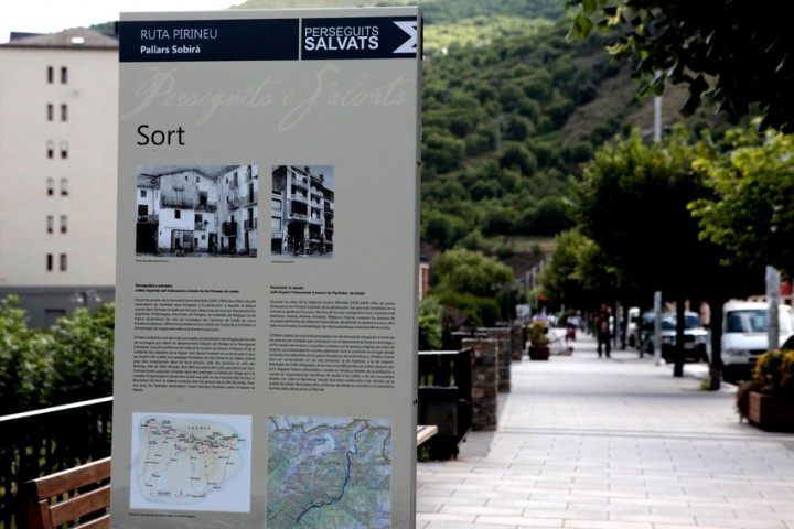 Senyalització rutes 'Perseguits i salvats'