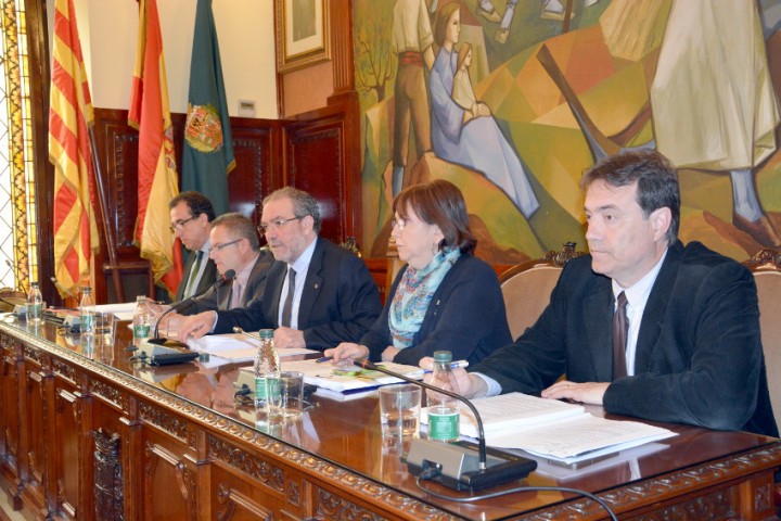 Ple de la Diputació del mes de març de 2015
