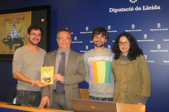 Presentació de la llegenda de Sant Jordi a Puigverd de Lleida