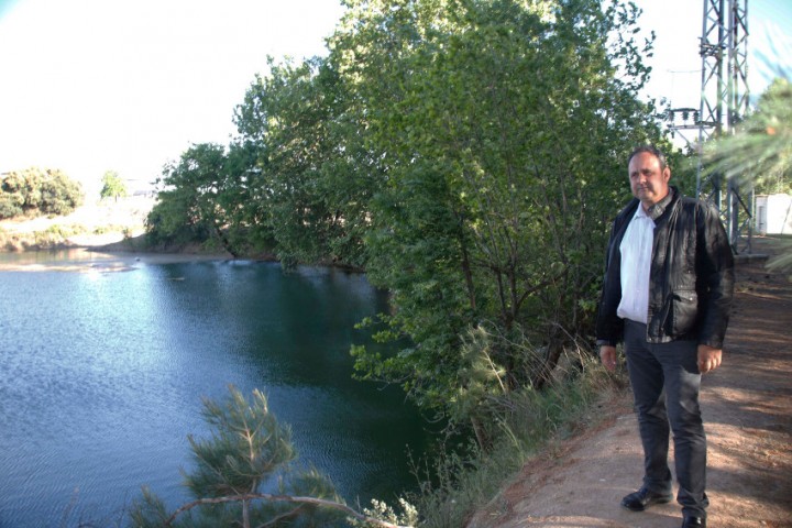 L'alcalde Antoni Villas a Juneda