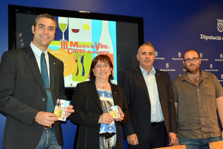 Presentació a la Diputació de la Mostra de Vins i Caves de proximitat d'Agramunt