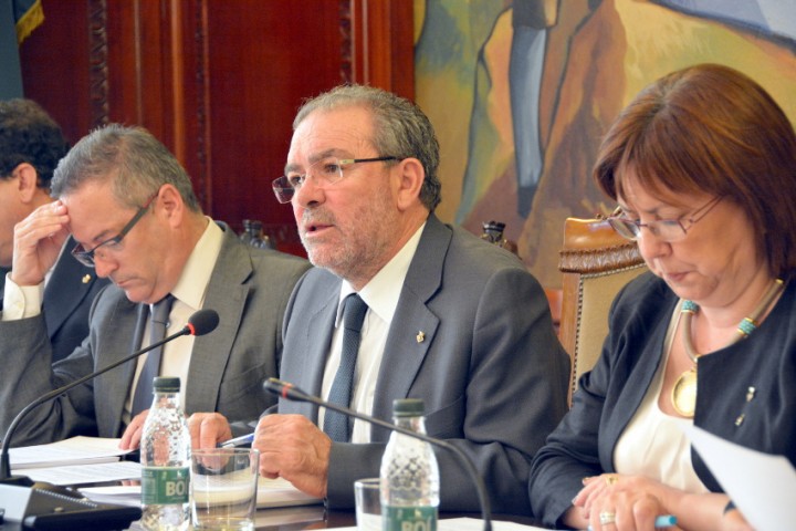 Ple de la Diputació de Lleida del mes de juny de 2015