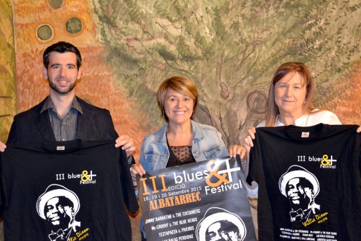 Presentació a la Diputació de Lleida del Festival de Blues d’Albatàrrec