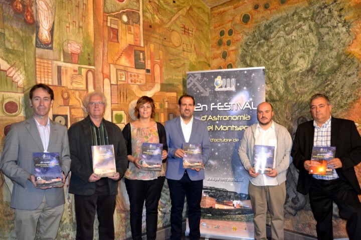 La Diputació de Lleida ha acollit aquest dimarts la presentació de la segona edició del Festival d’Astronomia del Montsec 2015