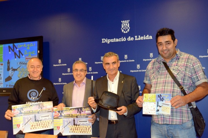 La Diputació de Lleida acull la presentació de la 7a Montgai Màgic