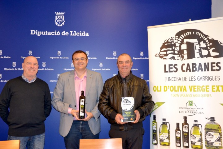 Presentació de la Fira de l’Oli i productes d’elaboració artesana de Juncosa a la Diputació de Lleida