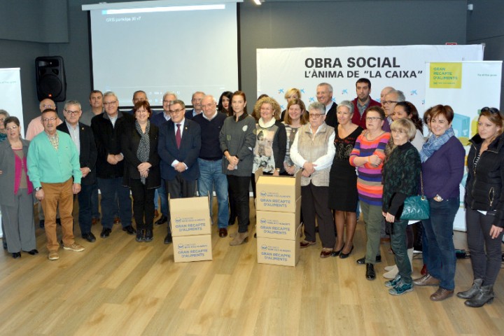 Presentació del Gran Recapte d'Aliments a Lleida