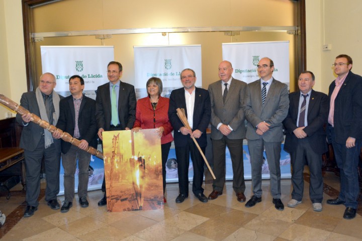 Els representants territorials de les comarques de l’Alta Ribagorça, el Pallars Jussà, el Pallars Sobirà i la Val d’Aran han expressat la seva satisfacció pel reconeixement de les festes de les falles com a Patrimoni Immaterial de la Unesco en el transcurs de la roda de premsa que s’ha celebrat aquest dimecres a la Diputació de Lleida.