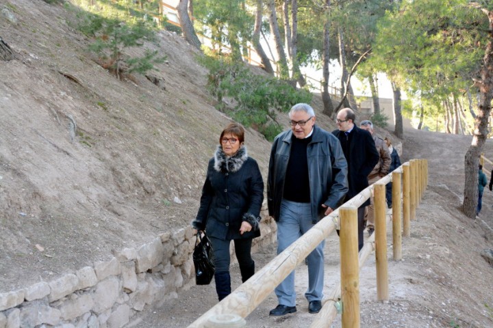 Recuperat l’entorn del Turó del Castell d’Arbeca gràcies al conveni entre la Diputació i “la Caixa”
