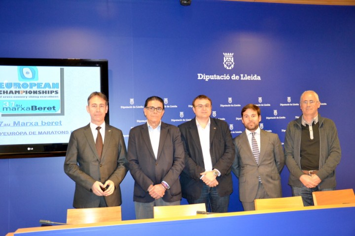 La Diputació de Lleida ha acollit la presentació en roda de premsa la 37a Marxa Beret