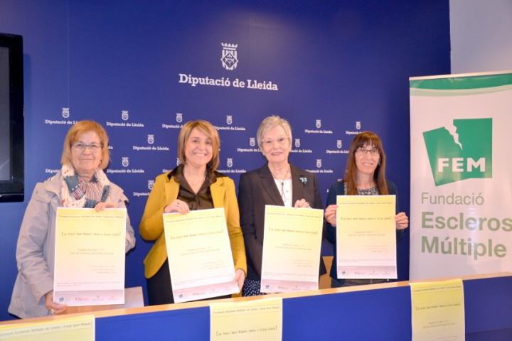 La Diputació de Lleida dóna suport al concert solidari amb cançons de Lluís Llach organitzat per la Fundació Esclerosi Múltiple de Lleida