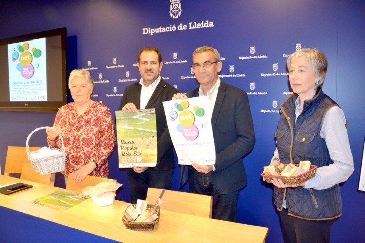 La Diputació de Lleida ha acollit la roda de premsa de presentació de la 8a Net Fira del Sabó de Montgai