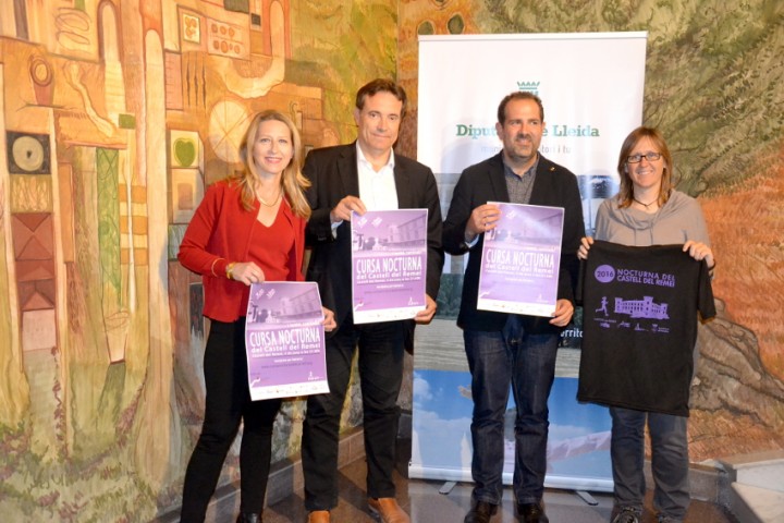 La Diputació de Lleida ha acollit la roda de premsa de presentació de la 1a Cursa Nocturna