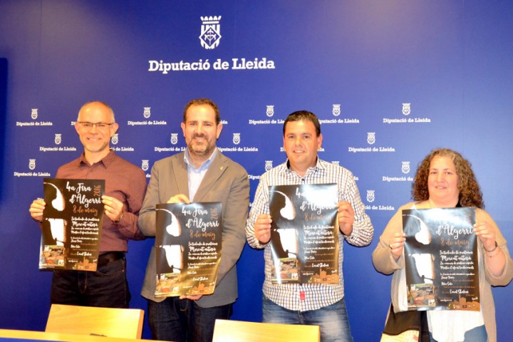 La Diputació de Lleida ha acollit aquest dimarts la presentació de la quarta edició de la Fira d’ Algerri