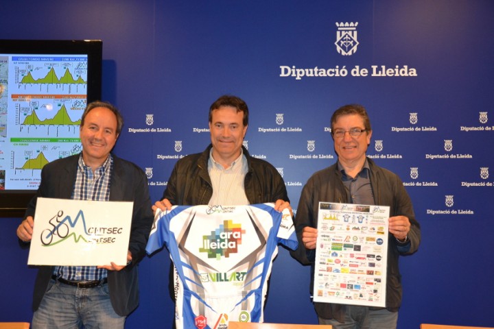 Presentació de la vuitena edició de la Marxa Cicloturista del Montsec-Montsec a la Diputació de Lleida