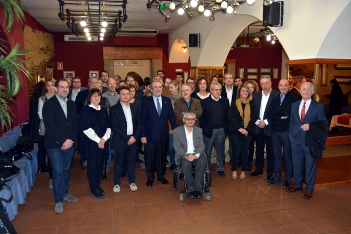 Tradicional esmorzar de Nadal amb els mitjans de comunicació de Lleida