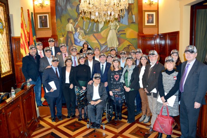 El Ple de la Diputació de Lleida, al costat d’Afanoc