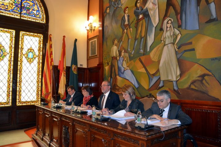 Ple de la Diputació de Lleida del mes de març de 2017