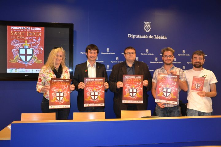 La Diputació de Lleida acull la presentació de la 12a edició de la Festa de Sant Jordi i el Drac
