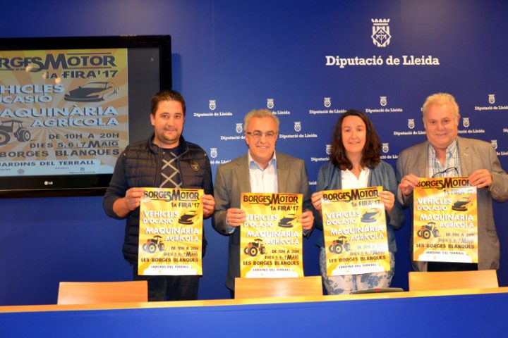 Presentació de la presentació de la I Fira de Vehicles d’ocasió i maquinària agrícola de les Borges Blanques