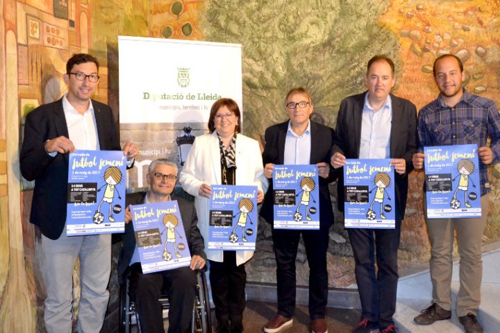 Presentació de la V Jornada de futbol femení