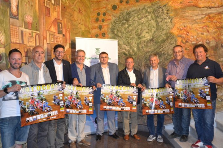 Presentació de la prova del Campionat d’Espanya de Motocròs a Bellpuig 2017