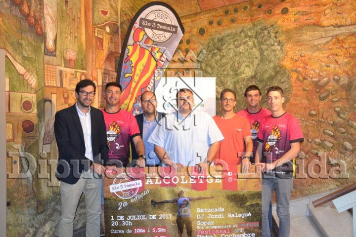 Roda de premsa de presentació de la 2a Cursa Els 3 Tossals d’Alcoletge